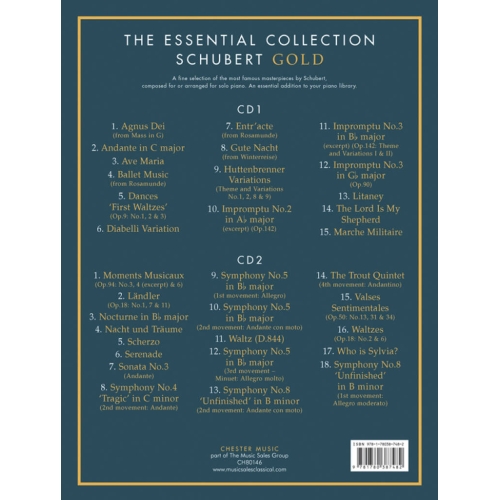The Essential Collection: Schubert Gold (CD Ed.)