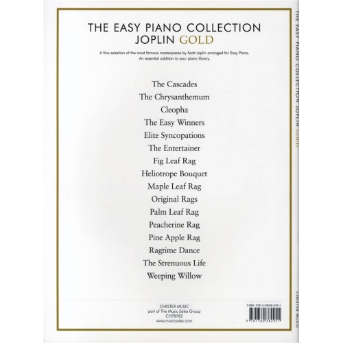 The Easy Piano Collection Joplin Gold (CD Edition)