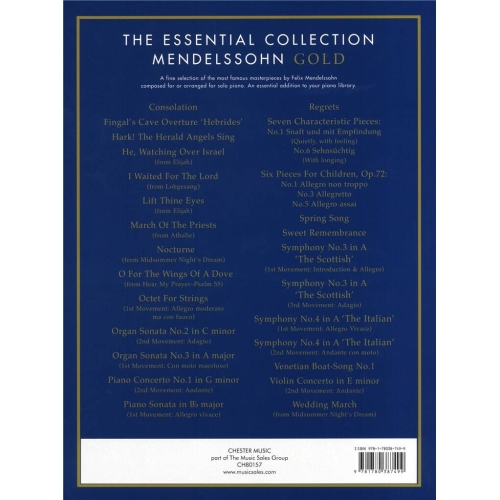 The Essential Collection: Mendelssohn Gold (CD Ed)