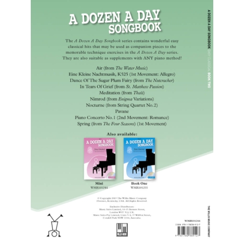 A Dozen A Day Songbook: Easy Classical 2