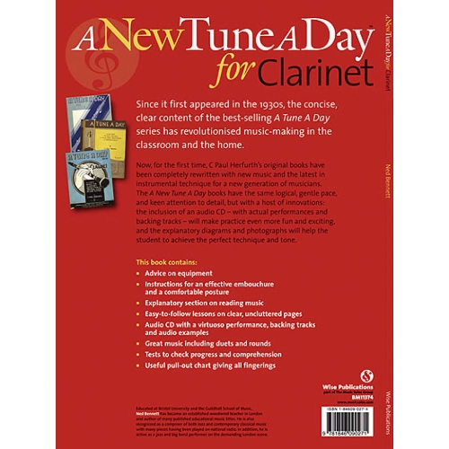 NEW Tune a Day for Clarinet Book One