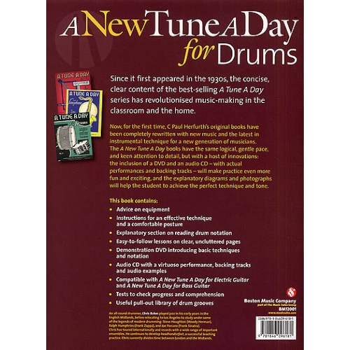 A New Tune A Day For Drums - Book 1