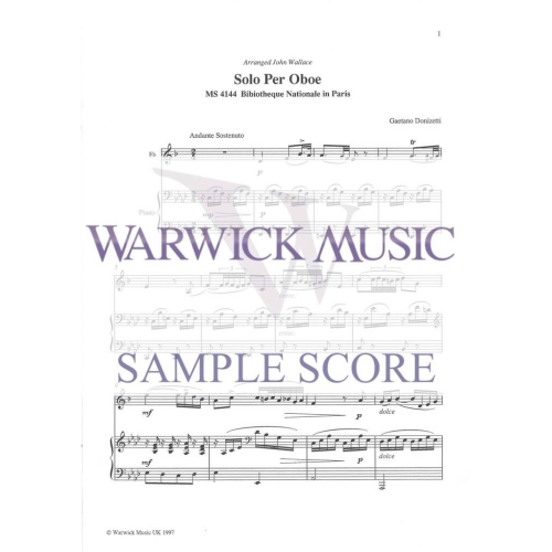 Wallace, John - Eb Solo Book