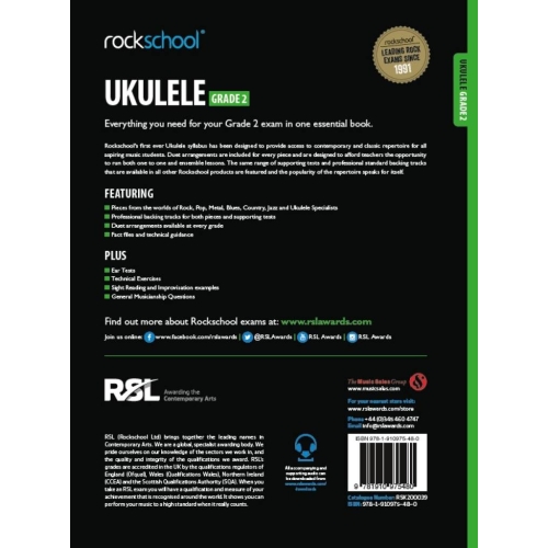 Rockschool Ukulele - Grade 2 (2016)