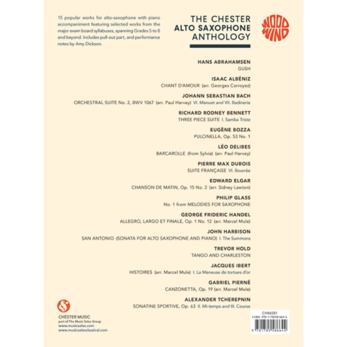 The Chester Alto Saxophone Anthology