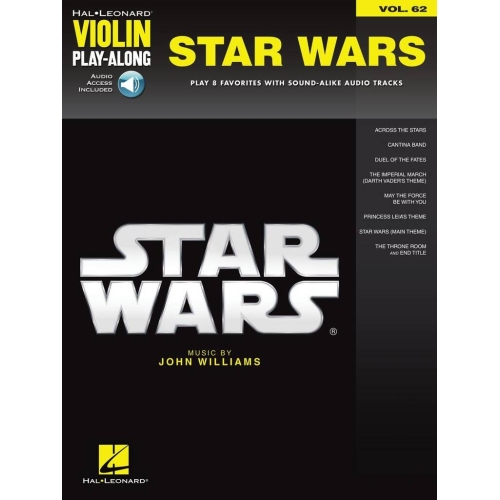 Williams, John - Star Wars for Violin (Play-Along)