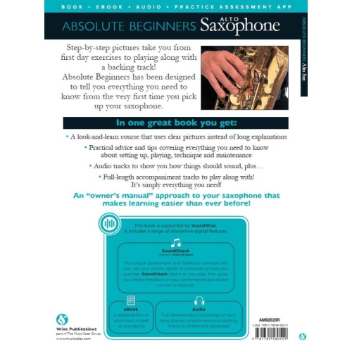 Absolute Beginners: Alto Saxophone (Book/Online Audio) -