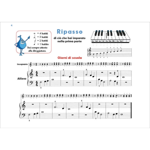 Corso facilissimo per pianoforte Seconda parte