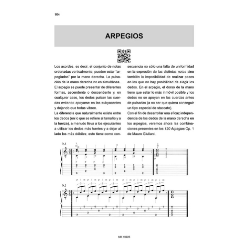 Guitarrista clásico autodidacta