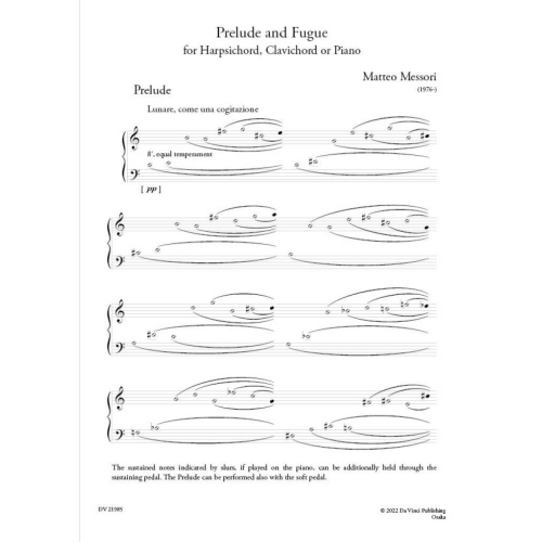 Messori, Matteo - Prelude and Fugue