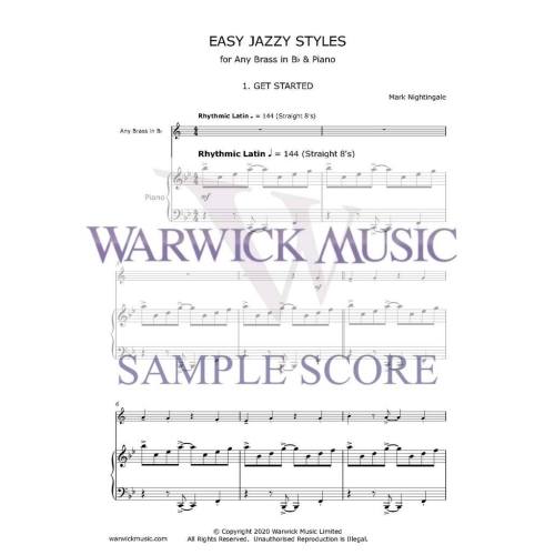 Nightingale, Mark - Easy Jazzy Styles