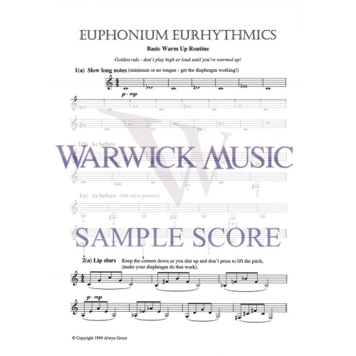 Green, Alwyn - Euphonium Eurhythmics