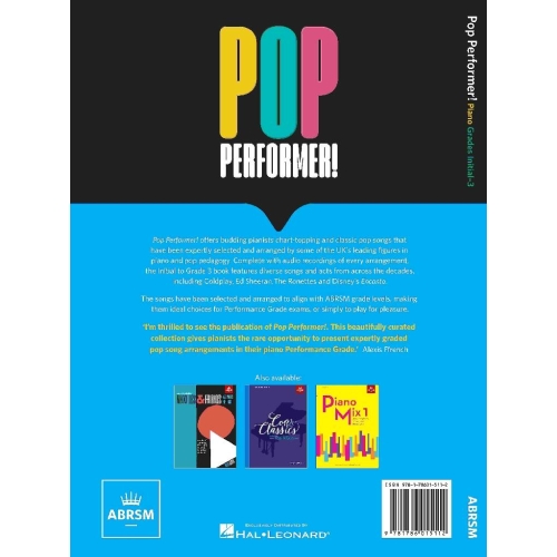 ABRSM - Pop Performer! Initial-Grade 3