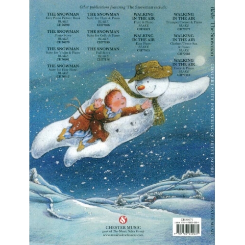 The Snowman - Concert Suite For String Quartet