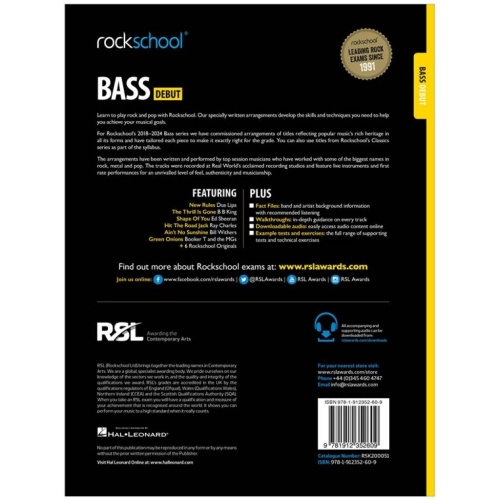 Rockschool Bass Debut (2018)