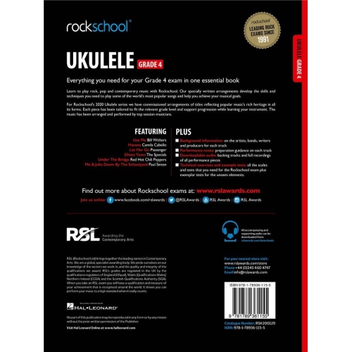 Rockschool Ukulele Grade 4 - (2020)