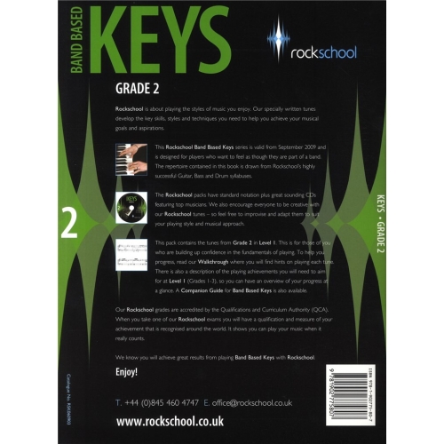 Rockschool: Band Based Keys - Grade 2