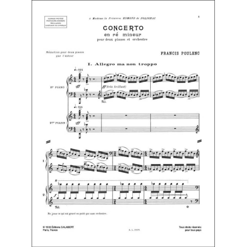 Concerto en ré mineur