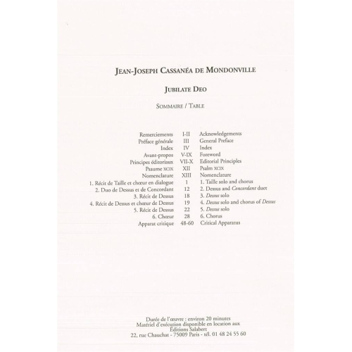 Jubilate Deo