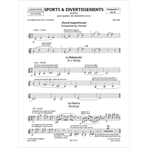 Sports et Divertissements - Extraits