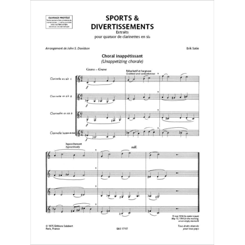 Sports et Divertissements - Extraits