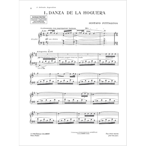 La Romeria De Los Cornudos Piano