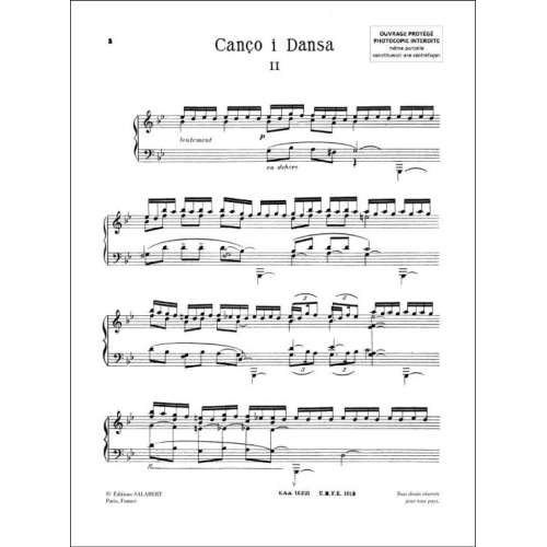 Cancion Y Danza 2