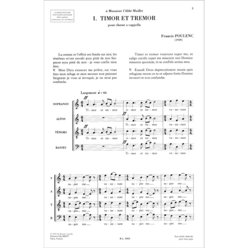 4 Motets Pour Un Temps De Penitence