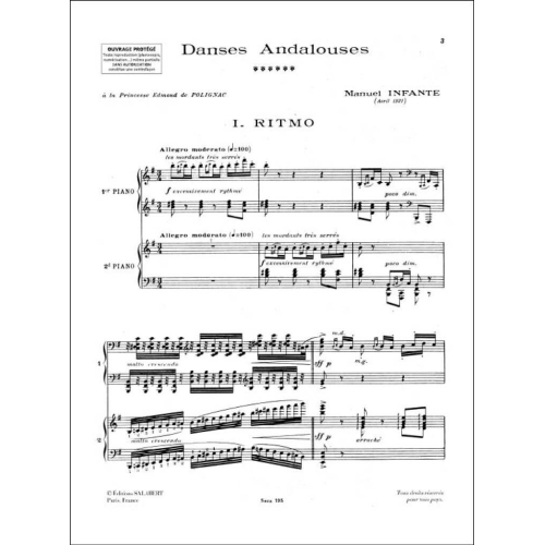 Danses Andalouses 1: Ritmo