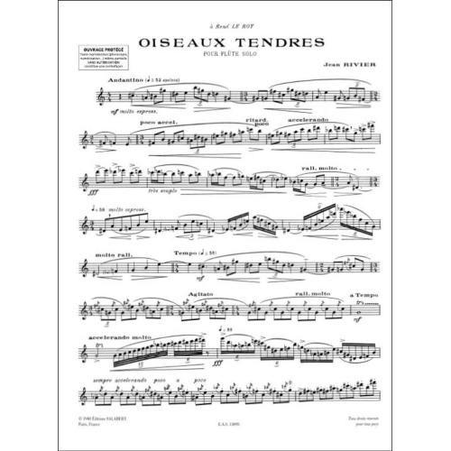 Oiseaux Tendres
