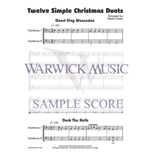 Martin Yates - Twelve Simple Christmas Duets