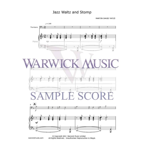 Martin Yates - Jazz Waltz and Stomp