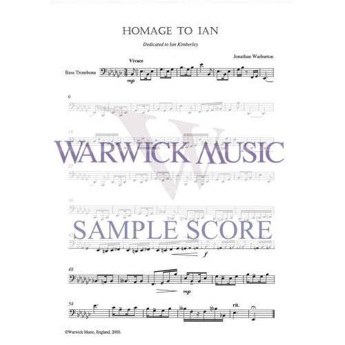 Jonathan Warburton - Homage to Ian