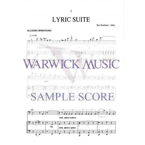 Ray Steadman-Allen - Lyric Suite