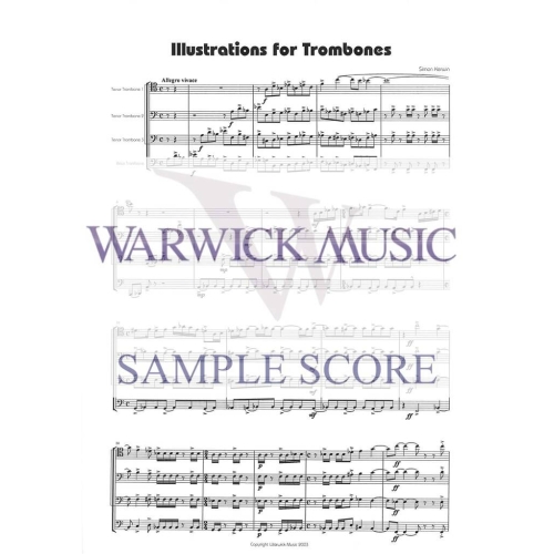 Simon Kerwin - Illustrations for Trombone