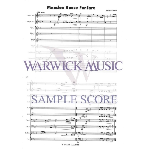 Peter Gane - Mansion House Fanfare