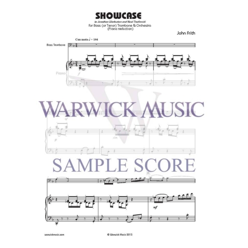 John Frith - Showcase [Piano reduction]