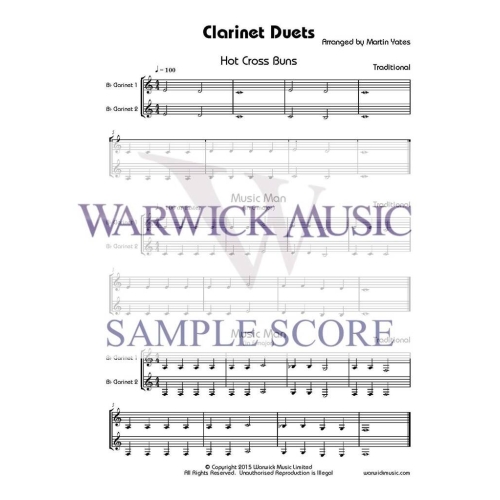 Yates - Clarinet Duets