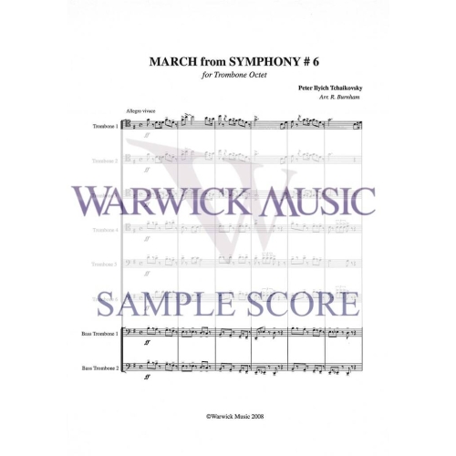 Tchaikovsky arr Burnham - March from Symphony No. 6