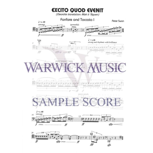 Swan - Excito Quod Evenit