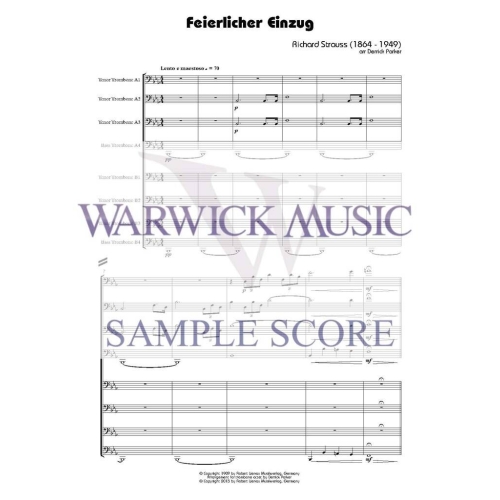 Strauss arr Parker - Feierlicher Einzug
