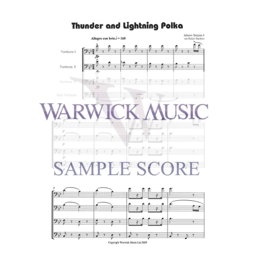 Strauss arr Benton - Thunder and Lightning Polka