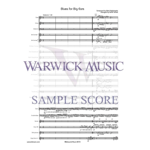 Nightingale arr Terrett - Blues for Big Ears