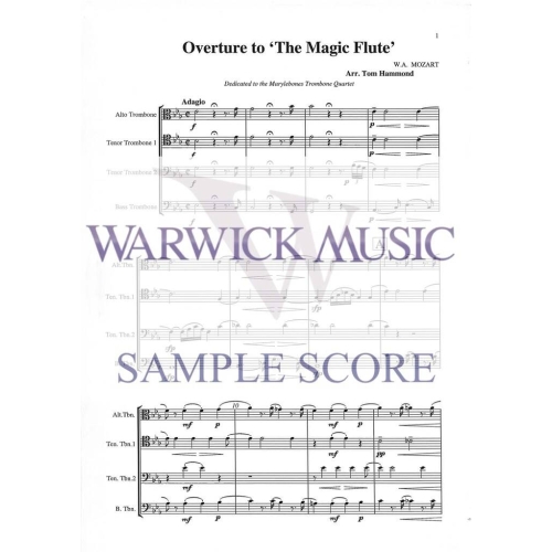 Mozart arr Hammond - The Magic Flute Overture