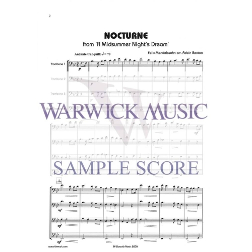 Mendelssohn arr benton - Nocturne from A Midsummer Night's Dream
