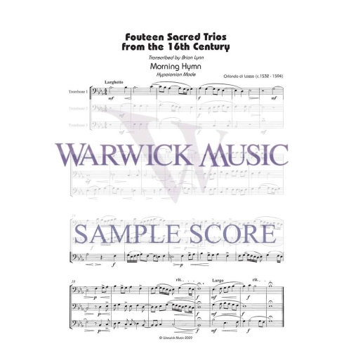 Lynn - Sacred 16th Century Trios