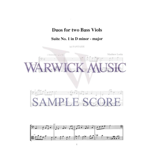 Locke arr Hogg - Fantasias, Courants and Sarabands