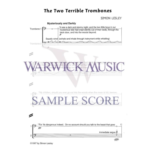 Lesley - Two Terrible Trombones