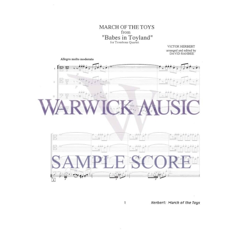 Herbert arr Rahbee - March of the Toys