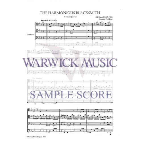Handel arr Hunt - The Harmonious Blacksmith